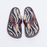 Infradito da donna multicolore in ecopelle / Infradito da donna multicolore in ecopelle /