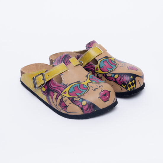Sabot da donna bassi colorati Clogs con stampa Colorate 12 Sabot da donna bassi colorati Clogs con stampa Colorate 12