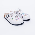 Ciabatte per farmacisti con sottopiede in scamosciata /