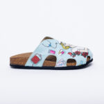 Ciabatte per infermiere con sottopiede in scamosciata /