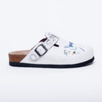 Ciabatte per dentisti con sottopiede in scamosciata /