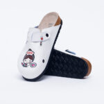 Ciabatte per infermiere con sottopiede in scamosciata / Ciabatte per infermiere con sottopiede in scamosciata /