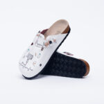 Ciabatte per medici con sottopiede in scamosciata /