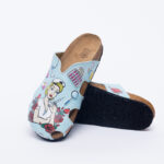 Ciabatte per infermiere con sottopiede in scamosciata /