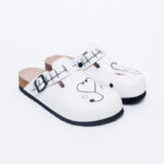 Ciabatte per infermiere con sottopiede in scamosciata / Ciabatte per infermiere con sottopiede in scamosciata /