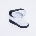 Ciabatte chiuse da donna in pelle con sottopiede soft / Ciabatte chiuse da donna in pelle con sottopiede soft /