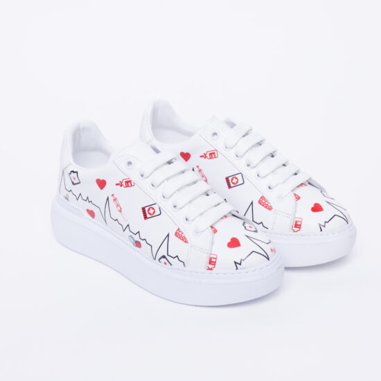 Scarpe sanitarie anatomiche in pelle