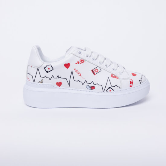 Alternative view of Scarpe sanitarie anatomiche in pelle