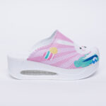 Ciabatte chiuse da donna in pelle con sottopiede soft / Ciabatte chiuse da donna in pelle con sottopiede soft /