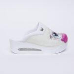 Ciabatte chiuse da donna in pelle con sottopiede soft / Ciabatte chiuse da donna in pelle con sottopiede soft /