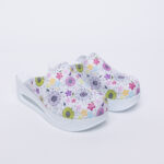 Ciabatte chiuse da donna in pelle con sottopiede soft / Ciabatte chiuse da donna in pelle con sottopiede soft /