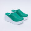 Ciabatte chiuse da donna in pelle con sottopiede soft Zoccoli da lavoro donna Monocolore 6 Ciabatte chiuse da donna in pelle con sottopiede soft Zoccoli da lavoro donna Monocolore 6