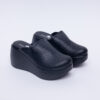 Ciabatte chiuse da donna in pelle con sottopiede soft Zoccoli da lavoro donna Monocolore 6 Ciabatte chiuse da donna in pelle con sottopiede soft Zoccoli da lavoro donna Monocolore 6