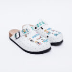 Ciabatte per fisioterapisti con sottopiede in scamosciata / Ciabatte per fisioterapisti con sottopiede in scamosciata /