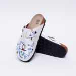 Ciabatte per laboratorio con sottopiede in scamosciata /