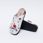 Ciabatte per veterinari con sottopiede in scamosciata / Ciabatte per veterinari con sottopiede in scamosciata /