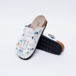 Ciabatte per medici con sottopiede in scamosciata / Ciabatte per medici con sottopiede in scamosciata /