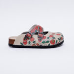 Sabot anatomico colorato con sottopiede in scamosciata / Sabot anatomico colorato con sottopiede in scamosciata /