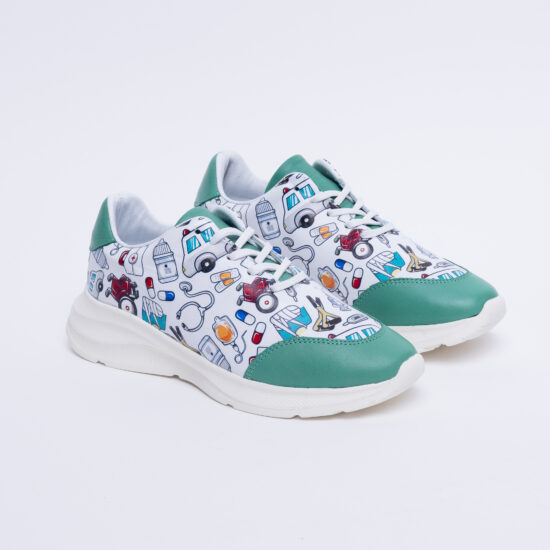 Scarpe sanitarie anatomiche in pelle