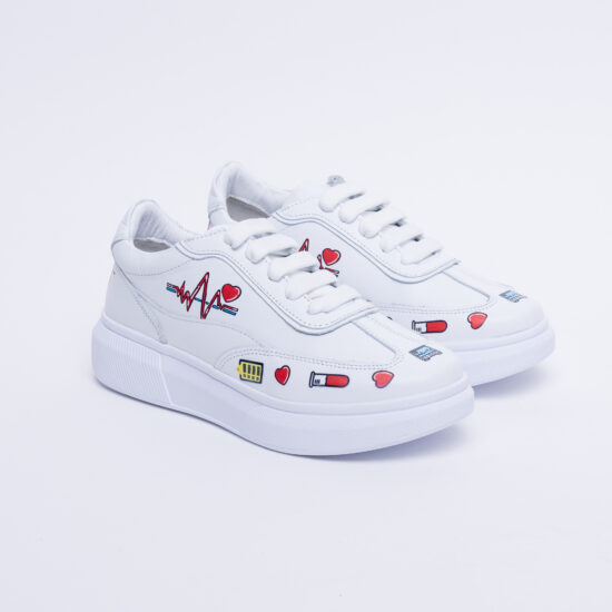 Scarpe sanitarie anatomiche in pelle