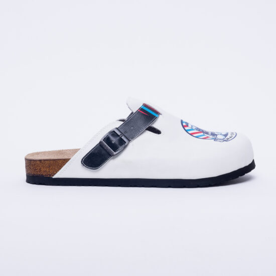 Ciabatte per parrucchieri con sottopiede in scamosciata Scarpe e ciabatte da lavoro uomo Estetista e parrucchiera 2 Ciabatte per parrucchieri con sottopiede in scamosciata Scarpe e ciabatte da lavoro uomo Estetista e parrucchiera 2