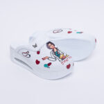 Ciabatte sanitarie in pelle con sottopiede soft /