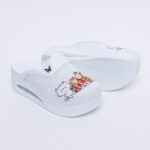 Ciabatte sanitarie in pelle con sottopiede soft /