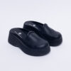 Ciabatte chiuse da donna in pelle con sottopiede soft Zoccoli da lavoro donna Monocolore 5 Ciabatte chiuse da donna in pelle con sottopiede soft Zoccoli da lavoro donna Monocolore 5