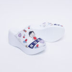 Ciabatte sanitarie in pelle con sottopiede soft /