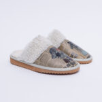 Pantofole invernali da donna con fantasia /