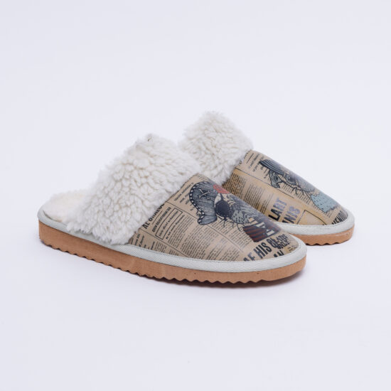 Alternative view of Pantofole invernali da donna con fantasia