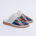 Pantofole invernali da donna con fantasia / Pantofole invernali da donna con fantasia /