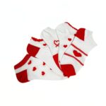 Set di 5 paia di calzini fantasia /