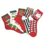 Set di 5 paia di calzini fantasia / Set di 5 paia di calzini fantasia /