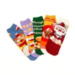 Set di 5 paia di calzini fantasia /