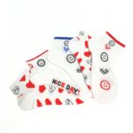 Set di 5 paia di calzini fantasia / Set di 5 paia di calzini fantasia /