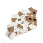 Set di 5 paia di calzini fantasia /