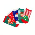 Set di 5 paia di calzini fantasia /