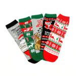 Set di 5 paia di calzini fantasia /