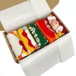 Set di 5 paia di calzini fantasia /