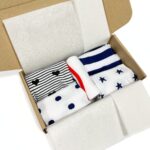 Set di 5 paia di calzini fantasia /