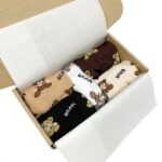 Set di 5 paia di calzini fantasia / Set di 5 paia di calzini fantasia /