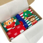 Set di 5 paia di calzini fantasia /