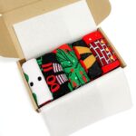 Set di 5 paia di calzini fantasia /