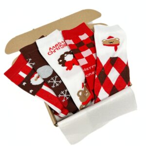 Set di 5 paia di calzini fantasia Calzini colorati