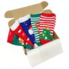 Set di 5 paia di calzini fantasia Calzini colorati 2 Set di 5 paia di calzini fantasia Calzini colorati 2