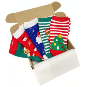 Set di 5 paia di calzini fantasia Calzini colorati