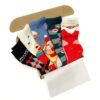 Set di 5 paia di calzini fantasia Calzini colorati 2 Set di 5 paia di calzini fantasia Calzini colorati 2