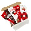 Set di 5 paia di calzini fantasia Calzini colorati Set di 5 paia di calzini fantasia Calzini colorati