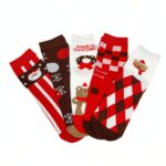 Set di 5 paia di calzini fantasia / Set di 5 paia di calzini fantasia /